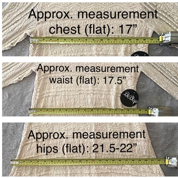 NWT BEBOP 3/4 SLEEVE TURTLENECK LACE DRESS BLUSH XL - Picture 6 of 11